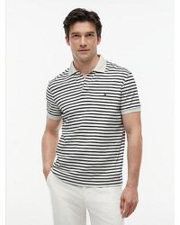 Tommy Hilfiger - Interlock Gebreide Polo Van Soepel Katoen - Lyst