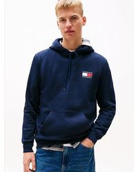 Tommy Hilfiger - Terry-Fleece Hoodie Met Tommy-Vlag - Lyst