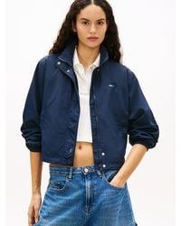 Tommy Hilfiger - Lightweight Varsity Windbreaker Jacket With Logo Detail - Lyst