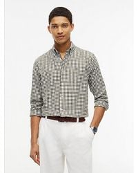 Tommy Hilfiger - Regular Fit Gingham Dobby Flannel Shirt - Lyst
