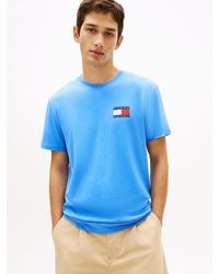 Tommy Hilfiger - Logo Slim Jersey Crew Neck T-shirt - Lyst