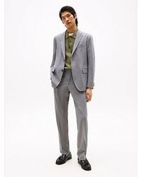 Tommy Hilfiger - Anzug Aus Twill Mit Wolle - Lyst