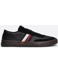 Tommy Hilfiger - Leather Signature Tape Lace-up Trainers - Lyst