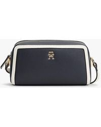 Tommy Hilfiger - Colour-blocked Th Monogram Crossbody Camera Bag - Lyst