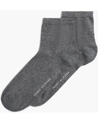 Tommy Hilfiger - 2-pack Flag Embroidery Short Socks - Lyst