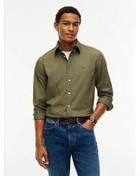 Tommy Hilfiger - Th Flex Regular Fit Button Down Shirt - Lyst