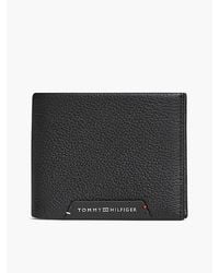 Tommy Hilfiger - Corporate Leather Credit Card Bifold Wallet - Lyst