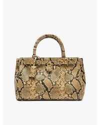 Tommy Hilfiger - Bolso Tote De Piel Con Efecto Serpiente The American Icon - Lyst