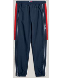 Tommy Hilfiger - Tommy Jeans International Games Colour-blocked Cuffed Joggers - Lyst