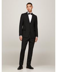 Tommy Hilfiger - Wool Two-piece Slim Fit Tuxedo Suit - Lyst