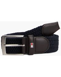 Tommy Hilfiger - Cintura Adan Con Cinghia Elastica Intrecciata - Lyst