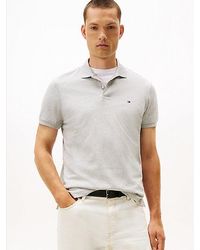 Tommy Hilfiger - Regular Fit Polo Met Geborduurde Vlag - Lyst