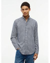 Tommy Hilfiger - Regular Fit Gingham Dobby Flannel Shirt - Lyst
