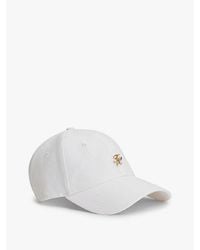 Tommy Hilfiger - Baseball-Cap Aus Reinem Leinen Mit Stückfärbung - Lyst