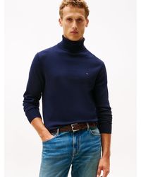 Tommy Hilfiger - Roll Neck Jumper With Cashmere - Lyst