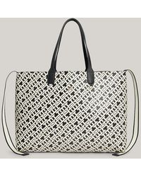 Tommy Hilfiger - Iconic Th Monogram Tote - Lyst