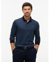 Tommy Hilfiger - Fluid Cotton Long Sleeve Polo Shirt - Lyst