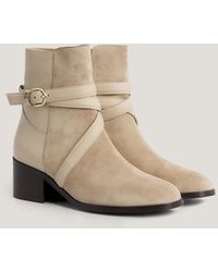 Tommy Hilfiger - Elevated Essential Suede Temperature Regulating Boots - Lyst