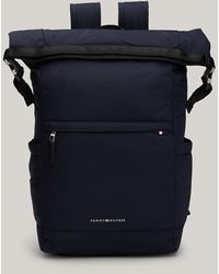 Tommy Hilfiger - Signature Water Repellent Roll-top Laptop Backpack - Lyst