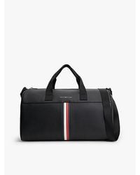 Tommy Hilfiger - Metallic Logo Signature Tape Duffel Bag - Lyst
