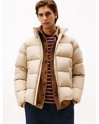 Tommy Hilfiger - Wasserabweisende Puffer-Jacke Mit Daunen - Lyst