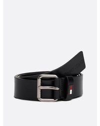 Tommy Hilfiger - Ledergürtel Mit Rollschnalle - Lyst