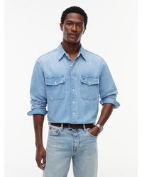 Tommy Hilfiger - Relaxed Fit Faded Denim Shirt - Lyst