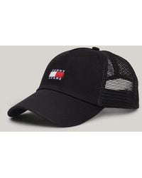 Tommy Hilfiger - Heritage Logo Mesh Trucker Baseball Cap - Lyst