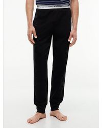 Tommy Hilfiger - Signature Repeat Logo Cuffed Pyjama Bottoms - Lyst