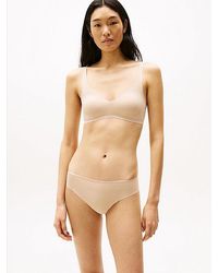 Tommy Hilfiger - Nahtloser Slip Mit Logomuster - Lyst