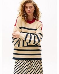 Tommy Hilfiger - Jersey The Sofia Capsule Con Rayas Marineras - Lyst