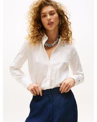 Tommy Hilfiger - The Runway Collection Silk Blend Regular Shirt - Lyst