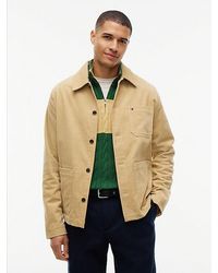 Tommy Hilfiger - Relaxed Fit Corduroy Chore Shirt Jacket - Lyst