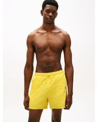 Tommy Hilfiger - Original Logo Mid Length Swim Shorts - Lyst