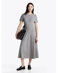 Tommy Hilfiger - Fit-And-Flare-Kleid - Lyst