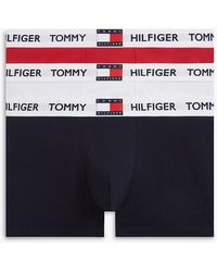 Tommy Hilfiger - 3-Pack Heritage Logo Waistband Trunks - Lyst