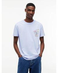 Tommy Hilfiger - Signature Logo Crew Neck T-Shirt - Lyst