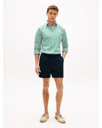 Tommy Hilfiger - Dover Paper Touch Poplin Regular Fit Shorts - Lyst