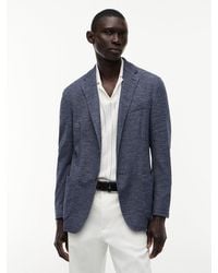 Tommy Hilfiger - Th Flex Regular Fit Jersey Single Breasted Blazer - Lyst