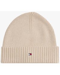 Tommy Hilfiger - Berretto Con Cashmere E Bandierina Ricamata - Lyst