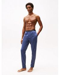 Tommy Hilfiger - Original Jersey-Pyjamahose Mit Bündchen - Lyst