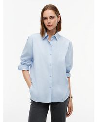 Tommy Hilfiger - Classic Oversized Fit Logo Poplin Shirt - Lyst