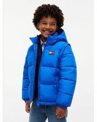 Tommy Hilfiger - Branded Puffer Jacket - Lyst