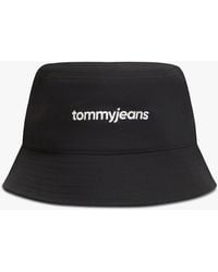 Tommy Hilfiger - Cappello A Secchiello Con Logo Ricamato - Lyst