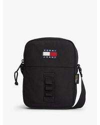 Tommy Hilfiger - Crossbody Reportertas Van Ripstop Met Logo - Lyst