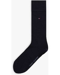 Tommy Hilfiger - 1-Pack Wool Blend Flag Embroidery Socks - Lyst