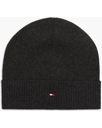 Tommy Hilfiger - Th Flag Lightweight Beanie With Cashmere - Lyst
