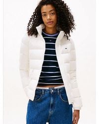 Tommy Hilfiger - Shiny Down Slim Puffer Jacket - Lyst