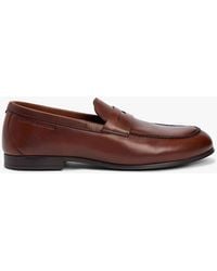Tommy Hilfiger - Leather Flexible Loafers - Lyst