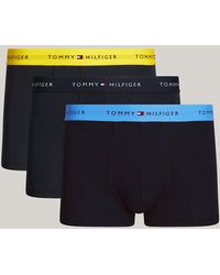 Tommy Hilfiger - Lot de 3 boxers Essential à ceinture à logo - Lyst